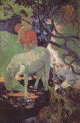 Paul Gauguin The White Horse (mk06) China oil painting reproduction